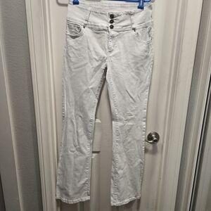 Silver Diva Bootcut Detailed Jeans Size 17